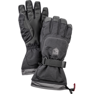 Hestra Handsker  Gauntlet SR. Finger, Sort