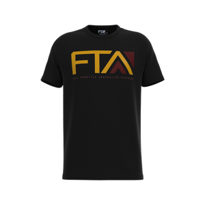 FTA T-Shirt  Full Throttle Premium, Sort/Guld