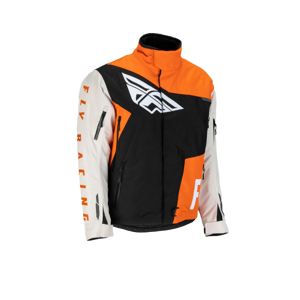 FLY Racing Jakke  SNX PRO Junior, Orange/Grå/Sort