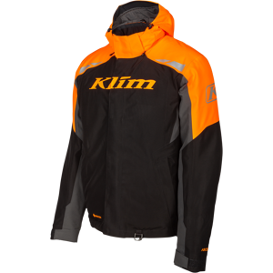 KLIM Jakke  Rift, Sort/Strike Orange