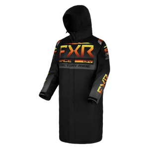 FXR Jakke  Warm-Up Coat, Sort/Inferno