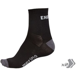 Endura BaaBaa Merino Sock (Twin Pack)