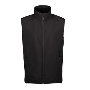 ID Identity Id, Funktionel Herre Softshellvest, 0824, Sort, Str. L