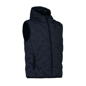 Geyser Id Quiltet Vest Med Hætte, G21031, Navy, Str. S