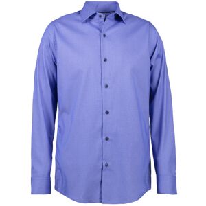 Seven Seas Skjorte Ss311, Slim Fit, Strygefri, Blå, Str. S