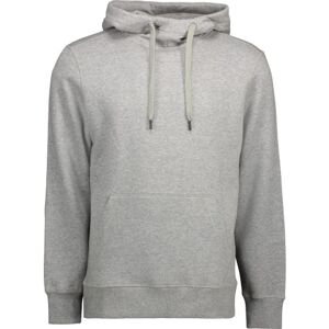 ID Identity Id, Klassisk Hættesweatshirt, 0636, Grå Melange, Str. S S Grå melange