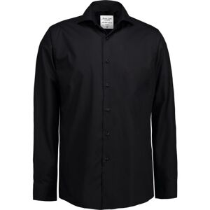 Seven Seas Skjorte Ss8, Modern Fit, Strygefri, Sort, Str. 2xl XXL Sort