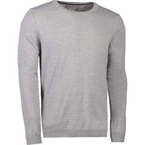 Seven Seas Pullover S650, Rund Hals, Lys Grå, Str. L L Lys grå