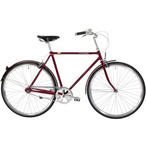 Bike By Gubi 7 French Bordeaux - Herrecykel - 2024, 56cm - Rød - Herre