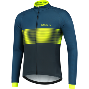 Rogelli Boost Vinterjakke, Blue/fluor, Xl - Mand - Blå