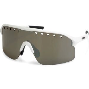 Rogelli Ventro Polarized Cykelbriller, White/beige - Mand - Hvid