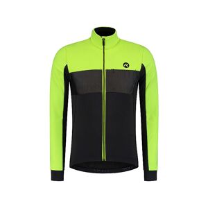 Rogelli Attq Vinterjakke, Black/fluor, Xxl - Mand - Gul