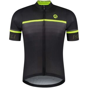 Rogelli Hero 2 Cykeltrøje, Black/fluor, 3xl - Mand - Sort