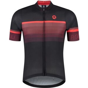 Rogelli Hero 2 Cykeltrøje, Black/red, 3xl - Mand - Rød / Sort