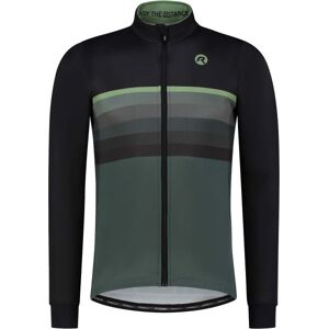 Rogelli Hero Ii Vinterjakke, Black/green, 3xl - Mand - Sort