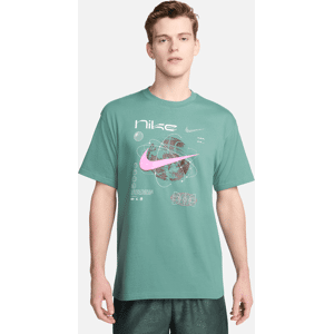 Nike Max90-basketball-T-shirt til mænd - grøn grøn M