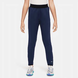 Nike Multi Tech Therma-FIT ADV-træningsbukser til større børn - blå blå L