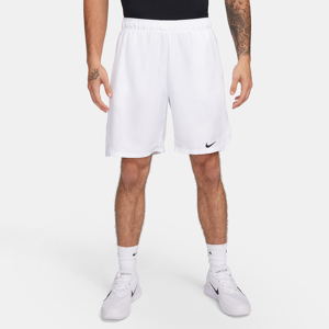 NikeCourt Victory Dri-FIT-tennisshort (23 cm) til mænd - hvid hvid XL