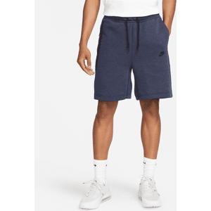 Nike Sportswear Tech Fleece-shorts til mænd - blå blå 3XL