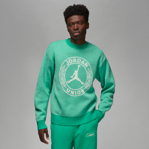 Jordan x Union-sweater til mænd - grøn grøn XL