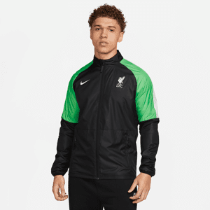 Liverpool FC Repel Academy AWF-Nike-fodboldjakke til mænd - sort sort S
