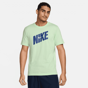 Nike Dri-FIT Fitness-T-shirt til mænd - grøn grøn XL