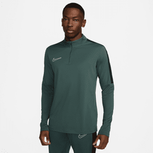Nike Academy Dri-FIT-fodboldtrøje med 1/2 lynlås til mænd - grøn grøn XXL