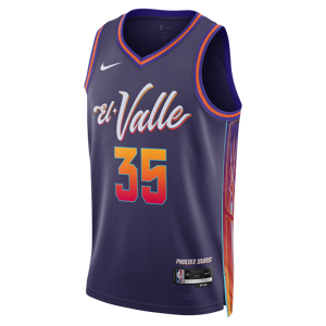 Kevin Durant Phoenix Suns City Edition 2023/24 Nike Dri-FIT NBA Swingman-trøje til mænd - lilla lilla XXL