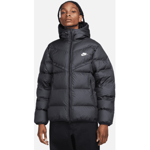 Nike Windrunner PrimaLoft® Storm-FIT-dynejakke med hætte til mænd - sort sort 3XL