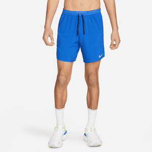 Nike Stride Dri-FIT-2-i-1-løbeshorts (18 cm) til mænd - blå blå XL