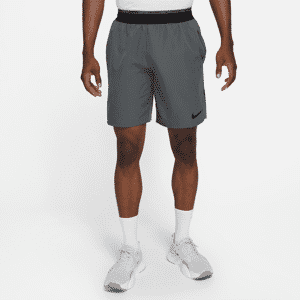 Nike Dri-FIT Flex Rep Pro Collection-træningsshorts (20 cm) uden for til mænd - grå grå 4XL