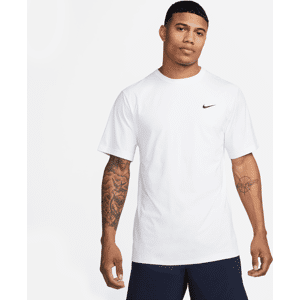 Kortærmet Nike Hyverse Dri-FIT UV-overdel til mænd - hvid hvid S