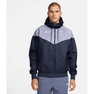 Tottenham Hotspur Sport Essential Windrunner Nike-fodboldjakke med hætte til mænd - lilla lilla XXL