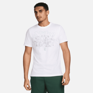 NikeCourt Dri-FIT tennis-T-shirt til mænd - hvid hvid XXL
