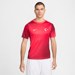 Kortærmet Tyrkiet Academy Pro Nike Dri-FIT-fodboldtrøje til mænd - rød rød S