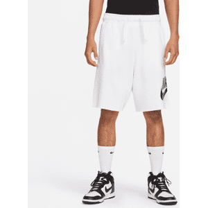 Nike Club Alumni-shorts i french terry til mænd - hvid hvid XL