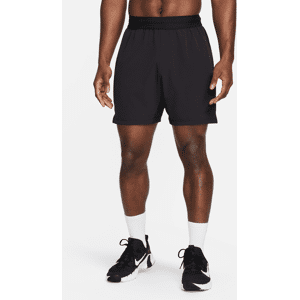 Nike Flex Rep 4.0 Dri-FIT-fitnessshorts uden for (17 cm) til mænd - sort sort L