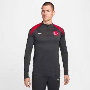 Türkiye Strike Nike Dri-FIT-fodboldtræningstrøje til mænd - grå grå 3XL