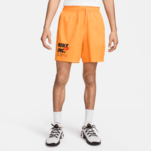 Nike Form Dri-FIT-fitnessshorts uden for (17 cm) til mænd - gul gul M