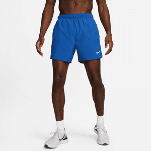 Nike Challenger-Dri-FIT-løbeshorts (13 cm) med indershorts til mænd - blå blå S