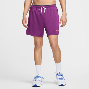 Nike Track Club Dri-FIT-løbeshorts med indershorts (13 cm) til mænd - lilla lilla S