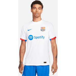 FC Barcelona 2023/24 Match Away-Nike Dri-FIT ADV-fodboldtrøje til mænd - hvid hvid L