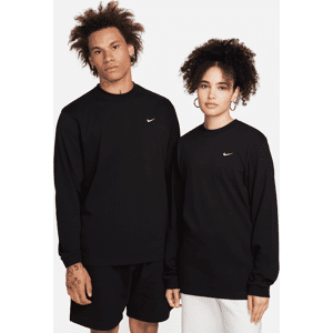 Langærmet Nike Solo Swoosh-overdel til mænd - sort sort XXL