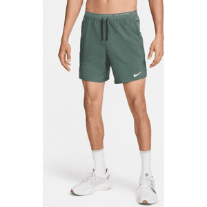 Nike Stride Dri-FIT-2-i-1-løbeshorts (18 cm) til mænd - grøn grøn M