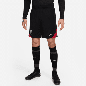 Maskinstrikkede Liverpool FC Strike Nike Dri-FIT-fodboldshorts til mænd - sort sort 3XL