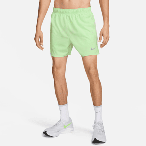 Nike Challenger-Dri-FIT-løbeshorts (13 cm) med indershorts til mænd - grøn grøn XL