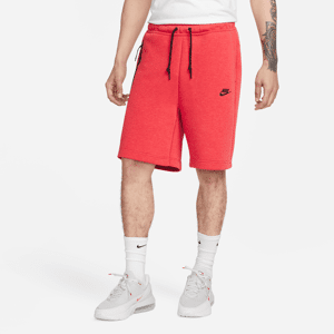 Nike Sportswear Tech Fleece-shorts til mænd - rød rød L