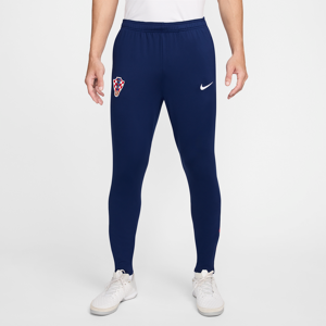 Kroatien Strike Nike Dri-FIT-fodboldbukser til mænd - blå blå 3XL