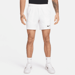 NikeCourt Advantage Dri-FIT-tennisshorts (18 cm) til mænd - hvid hvid XS