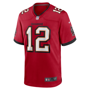 Nike NFL Tampa Bay Buccaneers (Tom Brady)-fodboldtrøje til mænd - rød rød XXL